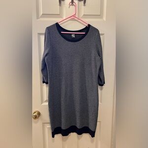 Blue Ann Taylor Sweater Dress
